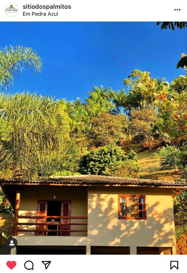 Отель Sitio Dos Palmitos - Casa Pupunha Педра-Азул Экстерьер фото
