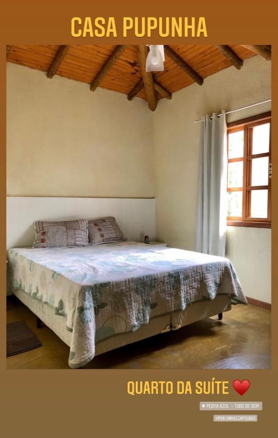 Отель Sitio Dos Palmitos - Casa Pupunha Педра-Азул Экстерьер фото